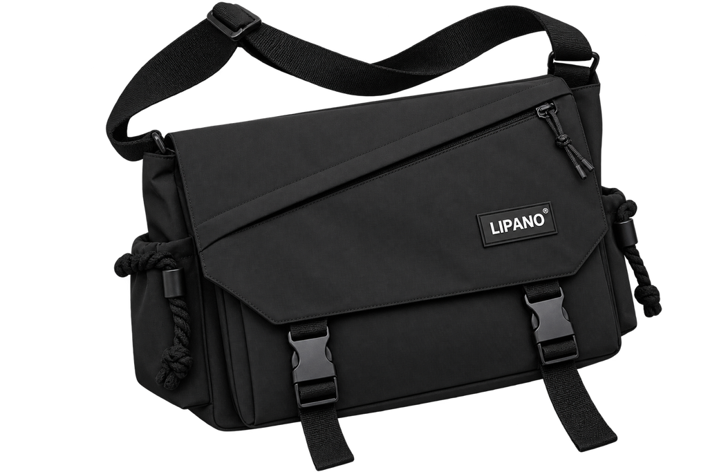 Women’s Nylon Crossbody Shoulder Bag – Large Capacity Canvas Messenger Bag