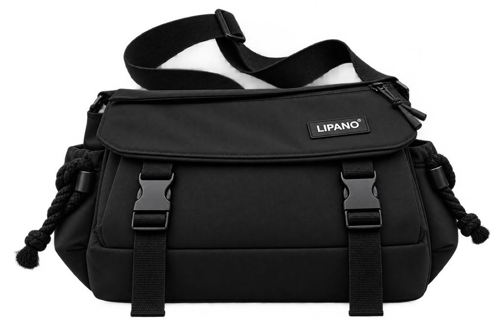 Women’s Nylon Crossbody Shoulder Bag – Large Capacity Canvas Messenger Bag