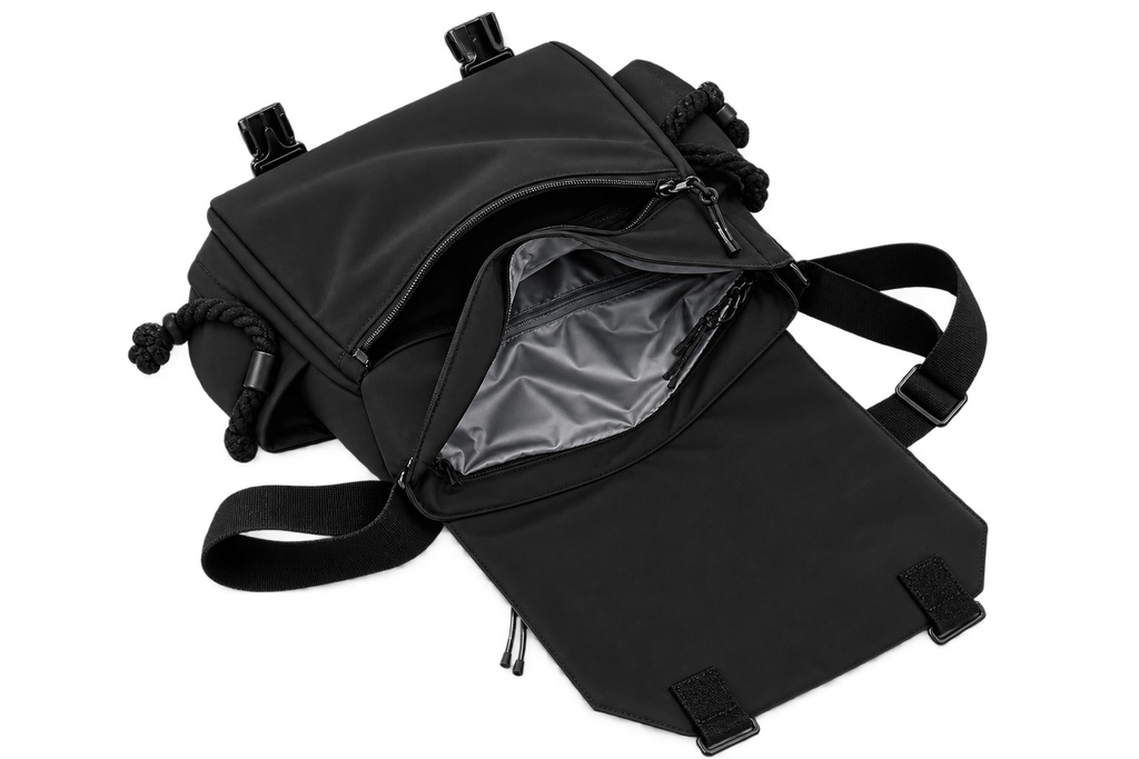 Women’s Nylon Crossbody Shoulder Bag – Large Capacity Canvas Messenger Bag