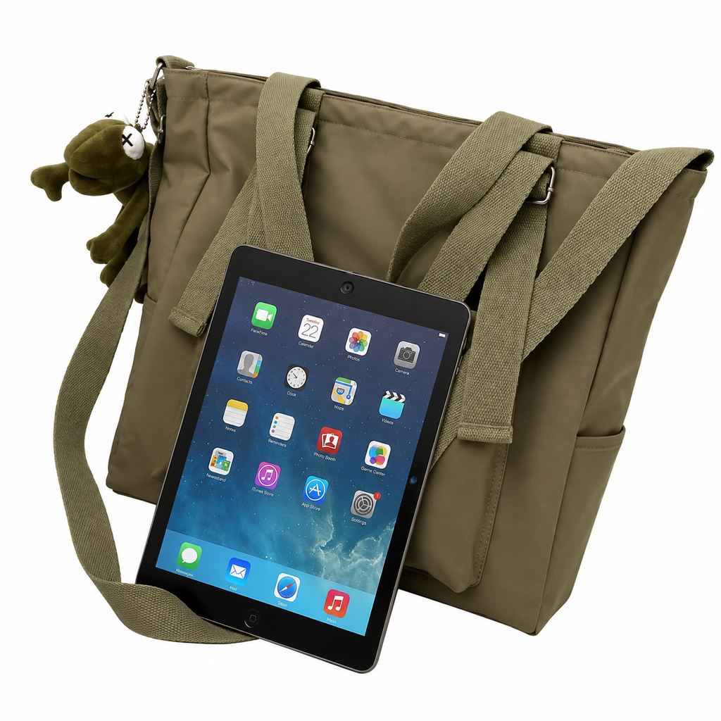 Waterproof Oxford Tote Bag for Women, Large Capacity Shoulder and Crossbody Bag