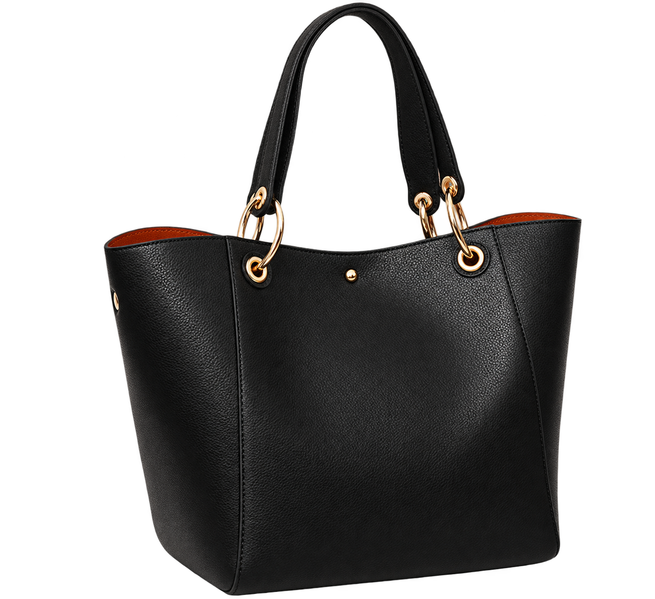 Pahajim Women's Large PU Leather Tote Bag Shoulder Handbag Top Handle Bag for Work and Shopping
