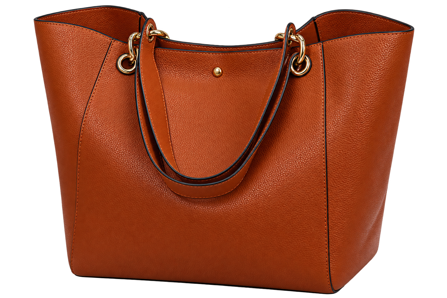 Pahajim Women's Large PU Leather Tote Bag Shoulder Handbag Top Handle Bag for Work and Shopping