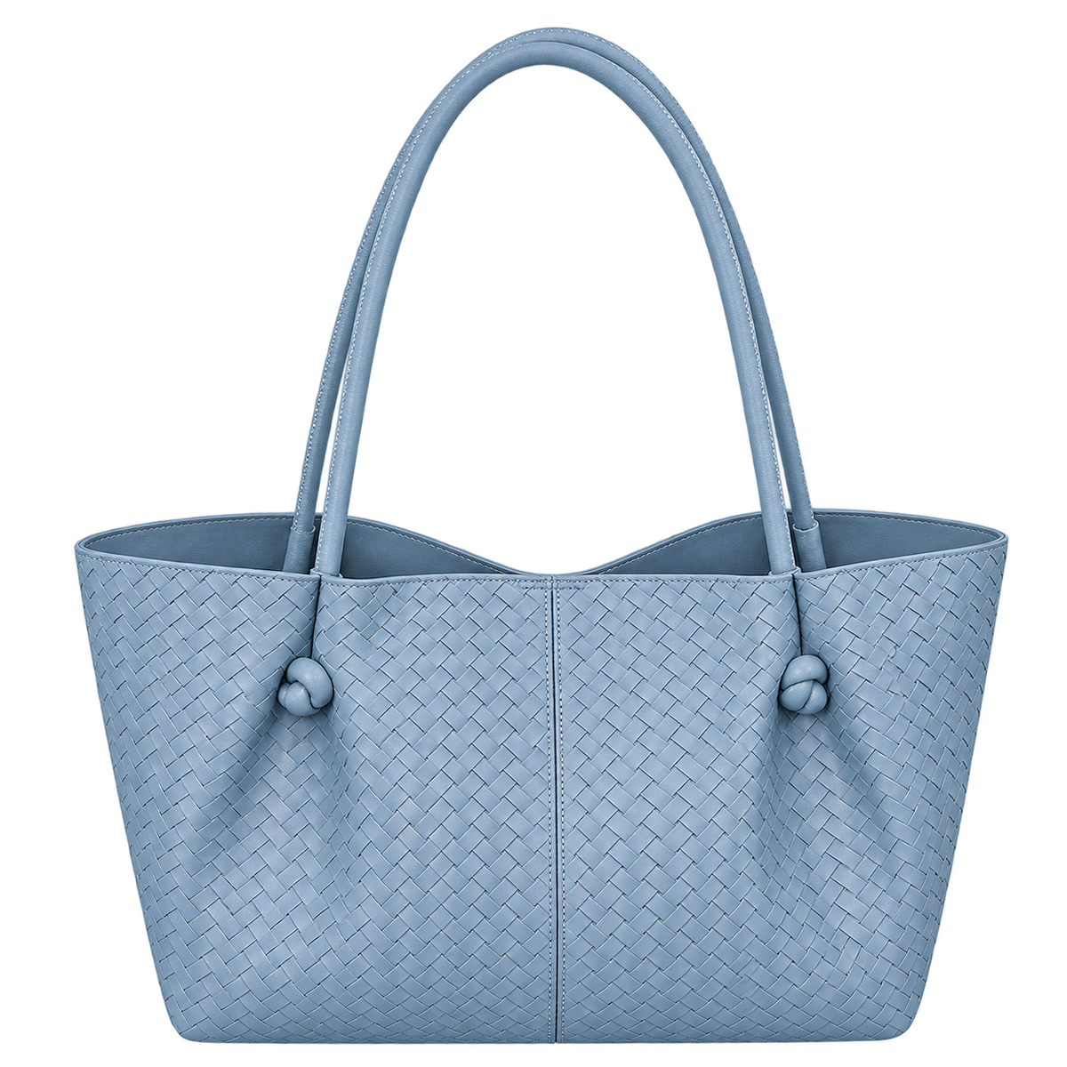 Woven Tote Bag for Women – Large Capacity Shoulder Handbag